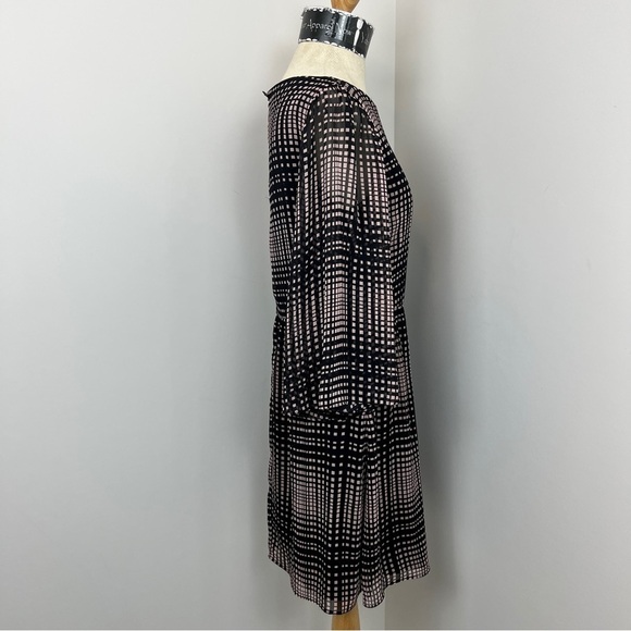 Alice + Olivia Tartan Plaid Print Mini Dress Size S (231) - Picture 3 of 6